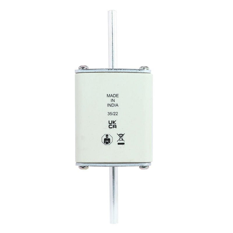 Eaton - Messersicherung Sicherungseinsatz Nieders. NH FUSE 40#400NHG03B 400A AC 500V 120kA − 3 Stück