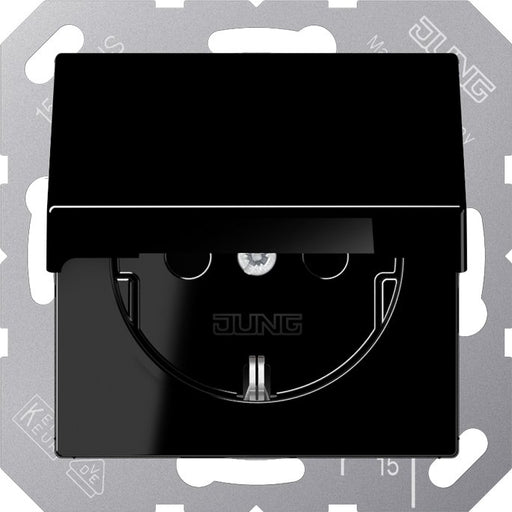 Jung - Steckdose SCHUKO-Steckdose A 1520 BFKIKL SW schwarz