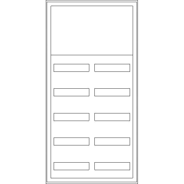 ABN - Gehäuse/Schaltschrank (leer) Wandgehäuse SP27RK052 IP54 SK2 schutzisol