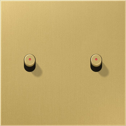 Jung - Abdeckung/Bedienelement für Installationsschalterprogramme Abdeckung 1-fach ME 12-5 KO C R 25 mit 2 Kipphebeln KO