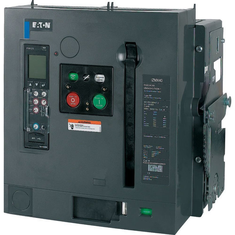 Eaton - Leistungsschalter für Trafo-, Generator- und Anlagenschutz Leistungsschalter 3polig IZMX40B3-V20W-1 2000A 66kA IEC