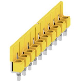Weidmüller - Querverbinder/Brücker für Reihenklemme Querverbinder WQV 10/10 10pol. 63A