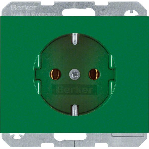 Berker - Steckdose SCHUKO-Steckdose gn/gl 47157013