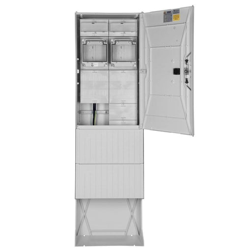 GSAB Elektrotechnik - Zähler-Komplettschrank Zähleranschlußsäule 43.00.1P21ez 2 Zähler