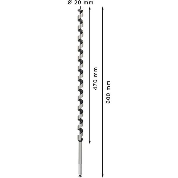 Bosch - Bohrer Holzschlangenbohrer 2608585721 PRO Wood
