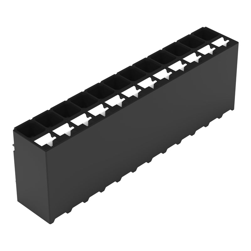 WAGO - Leiterplattenklemme THR-Leiterplattenklemme 2086-1212/300-000 Drücker,1,5mm²,sw − 72 Stück