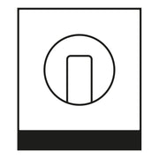 Jung - Abdeckung/Bedienelement für Installationsschalterprogramme Abdeckung für Drehschalter LC 1941 252