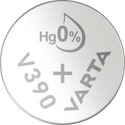 Varta Cons.Varta - Batterie Electronics V 390 Bli.1 1,55V/59mAh/Silber − 10 Stück