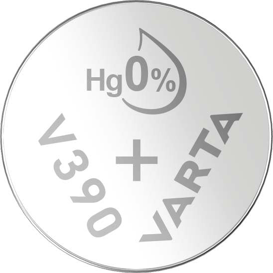 Varta Cons.Varta - Batterie Electronics V 390 Bli.1 1,55V/59mAh/Silber − 10 Stück