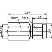 Telegärtner - Koax-Kupplung Adapter FME-SMA (M-M) 100025661