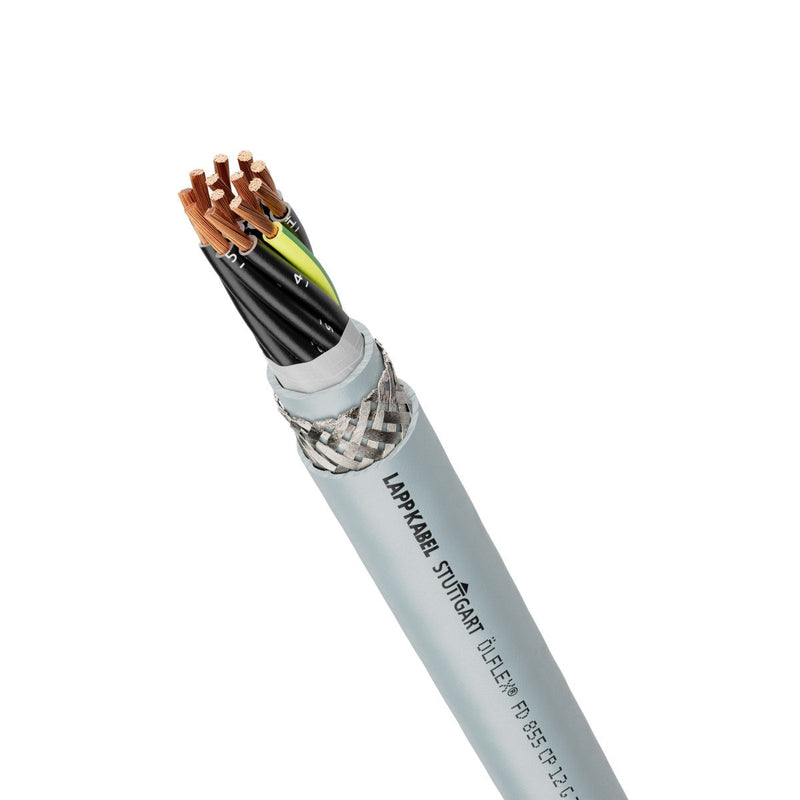 Lapp Kabel&Leitung - Energiekabel < 1 kV, für ortsveränderlichen Einsatz ÖLFLEX FD 855 CP 5G2,5 0027382/100 − 100 Meter