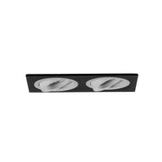 Brumberg Leuchten - Downlight/Strahler/Flutlicht Einbaumodul rechteckig 45023560 2-fach