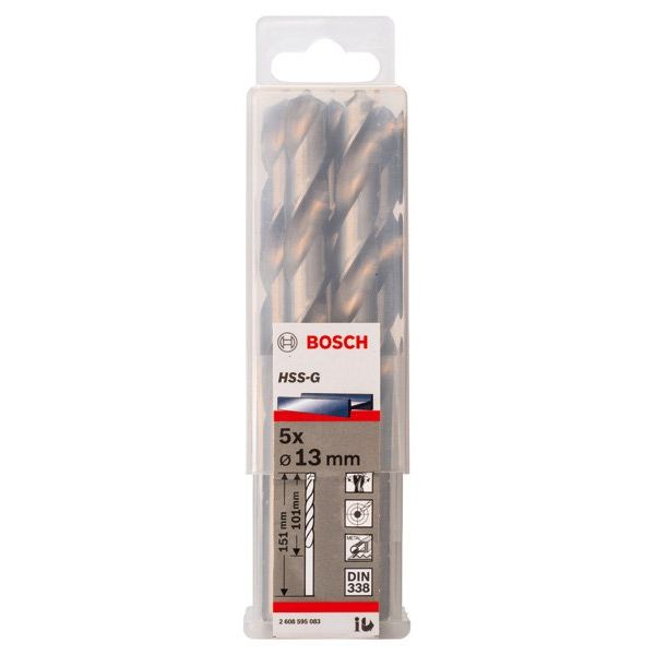 Bosch - Bohrer PRO Metal HSS-G 2608595083 Spiralbohrer 13 x