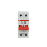ABB Stotz S&J - Schalter für Reiheneinbau Trennschalter E202/32R Schaltgriff rot