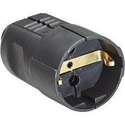Bachmann - Schutzkontaktkupplung Schutzkont.-Kupplung 912.170 sw, PVC