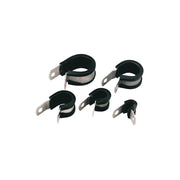 HellermannTyton - Befestigungsschelle für Kabel/Rohre Befestigungsschelle ALU4C-ALUCR-NABK − 100 Stück