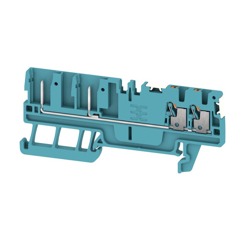 Weidmüller - Durchgangs-Reihenklemme Klemme APGTB1.5FT4C/2DLBL PUSH IN, 1.5 mm² − 50 Stück