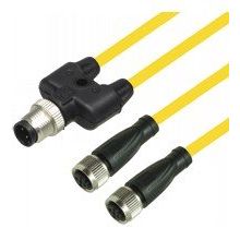 Pepperl+Fuchs Fabrik - Passiver Sensor-/Aktor-Verteiler (mit Leitung) Y-Verbindungskabel V1-G-YE0,3M#70168845 − 1 Stück
