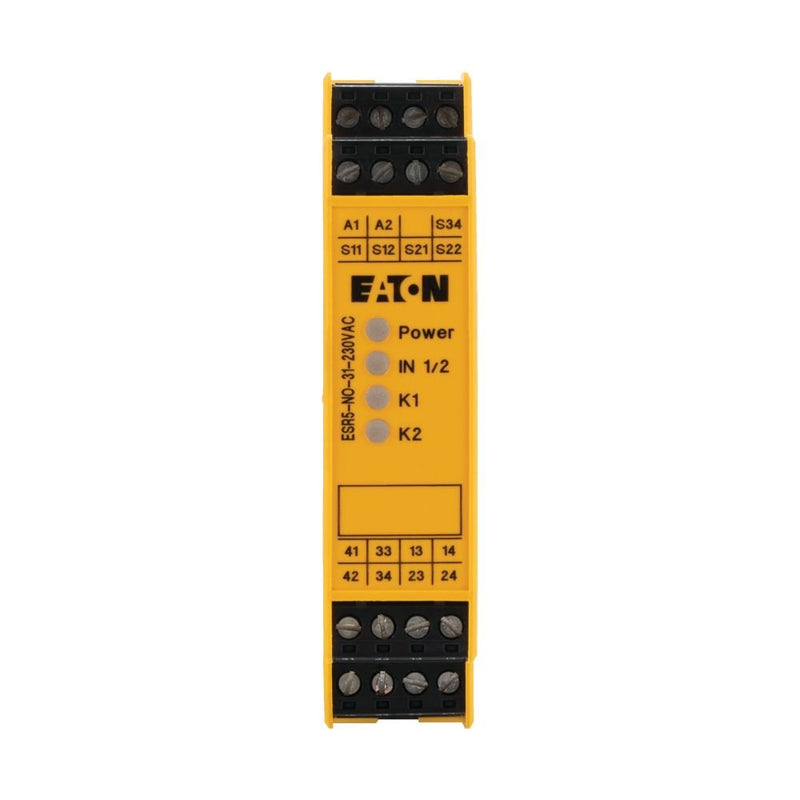 Eaton - Gerät zur Überwachung von sicherheitsgerichteten Stromkreisen Sicherheitsrelais ESR5-NO-31-230VAC