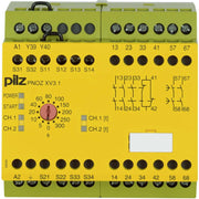 Pilz - Gerät zur Überwachung von sicherheitsgerichteten Stromkreisen Not-Aus-Schaltgerät PNOZ XV3.1 #774618 300/24-240ACDC3no1nc