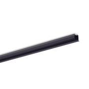 Radium Lampenwerk - Zubehör/Ersatzteile für Lichtschlauch/-band Alu-Profil Einbau 2m TRPA4221 schwarz