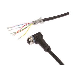 Ipf Electronic - Konfektioniertes Sensor-Aktor-Kabel Kabeldose M12 VK505A21 5m 8x0,25qmm PUR
