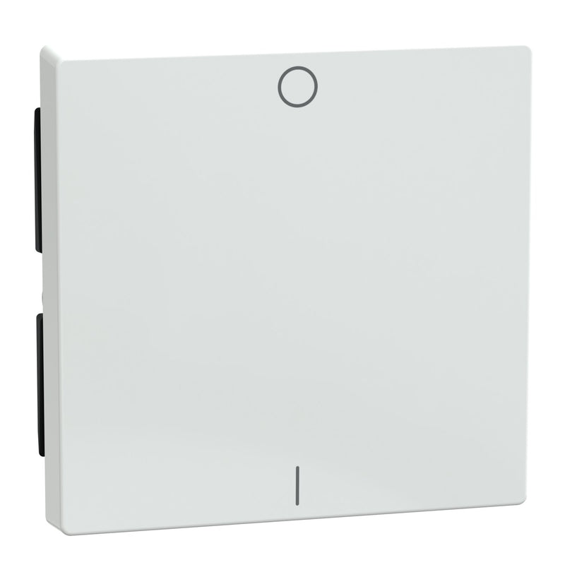 Merten - Abdeckung/Bedienelement für Installationsschalterprogramme Wippe Kennz.0/1 aws/gl 432225 f.Wippschalter-Eins