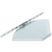 OBO Bettermann - Bogen für Kabelrinne Bogen, winkelverstellbar RB W 660 FS 60x600 bandverzinkt