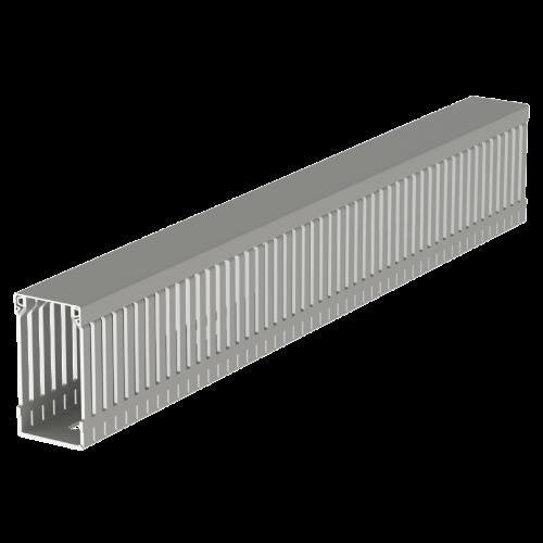 Unex - Verdrahtungskanal gr 80.40.77 RAL7030 80x40 − 2 Meter