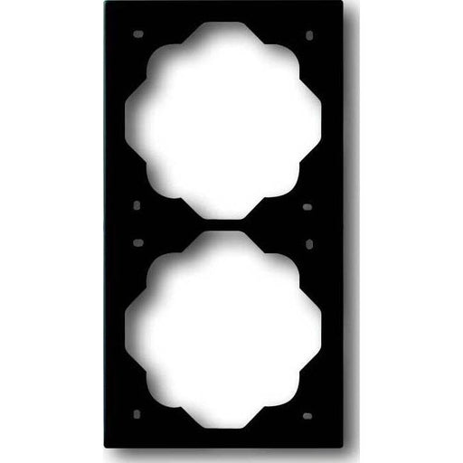 Busch-Jaeger - Abdeckrahmen Rahmen 2-fach 1722-775 schwarz matt, impuls − 1 Stück by Busch-Jaeger
