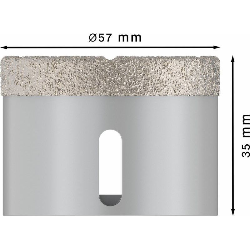 Bosch - Bohrer PRO Ceramic dry 2608599018 Trockenbohrkrone 57