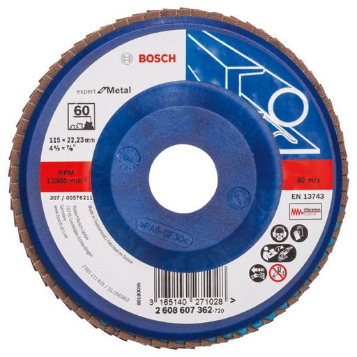 Bosch - Trenn-/Schleifscheibe Fächerschleifscheibe X551 2608607362 Expert for Metal