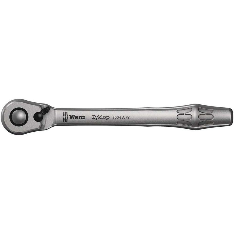 Wera - Steckschlüsselset Zyklop-Knarrensatz 8100 SA 12 HF 13t. metrisch 1/4"