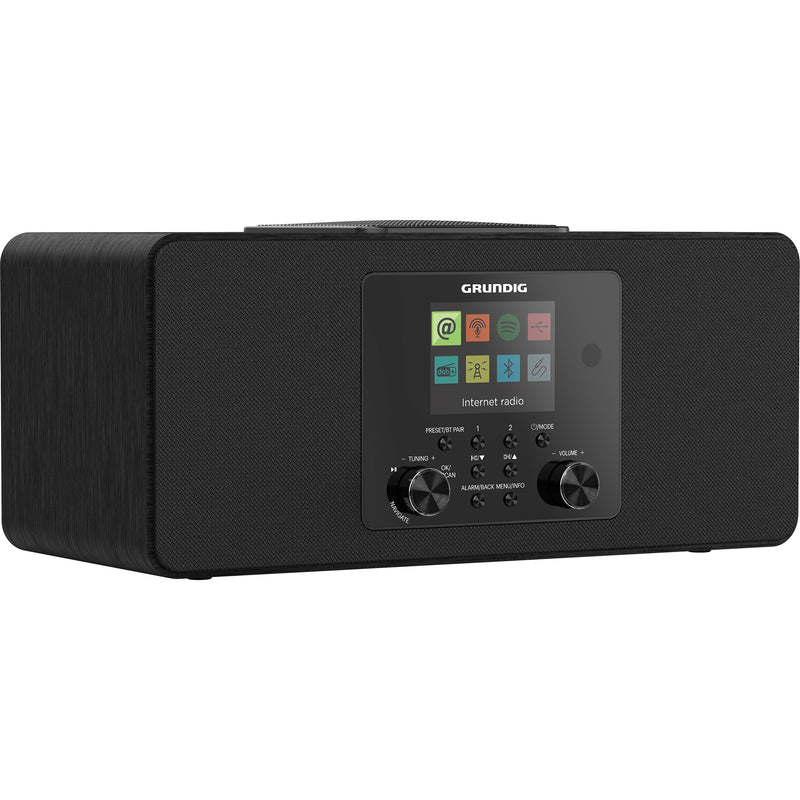 Grundig - Radio Internet/Digitalradio DTR 6100 2.1 DAB+ sw All-In-One,WEB B − 2 Stück
