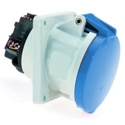 Bals Elektrotech - CEE-Anbausteckdose (IEC 60309) Anbausteckdose GT m. Neig. 12135 63A 3p 230V 6h IP44