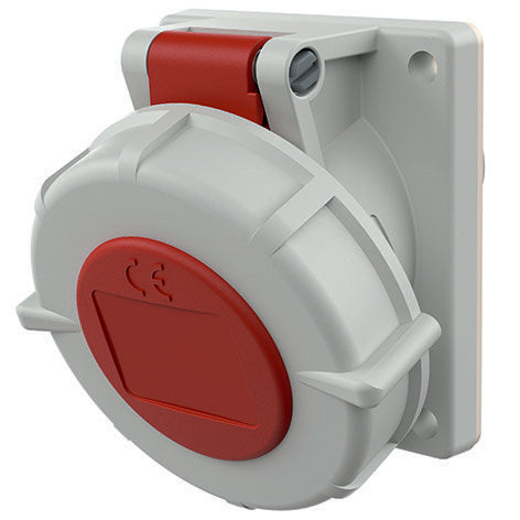 Mennekes - CEE-Anbausteckdose (IEC 60309) Anbaudose TA 1476 16A,3p,9h,400V,IP67 − 10 Stück