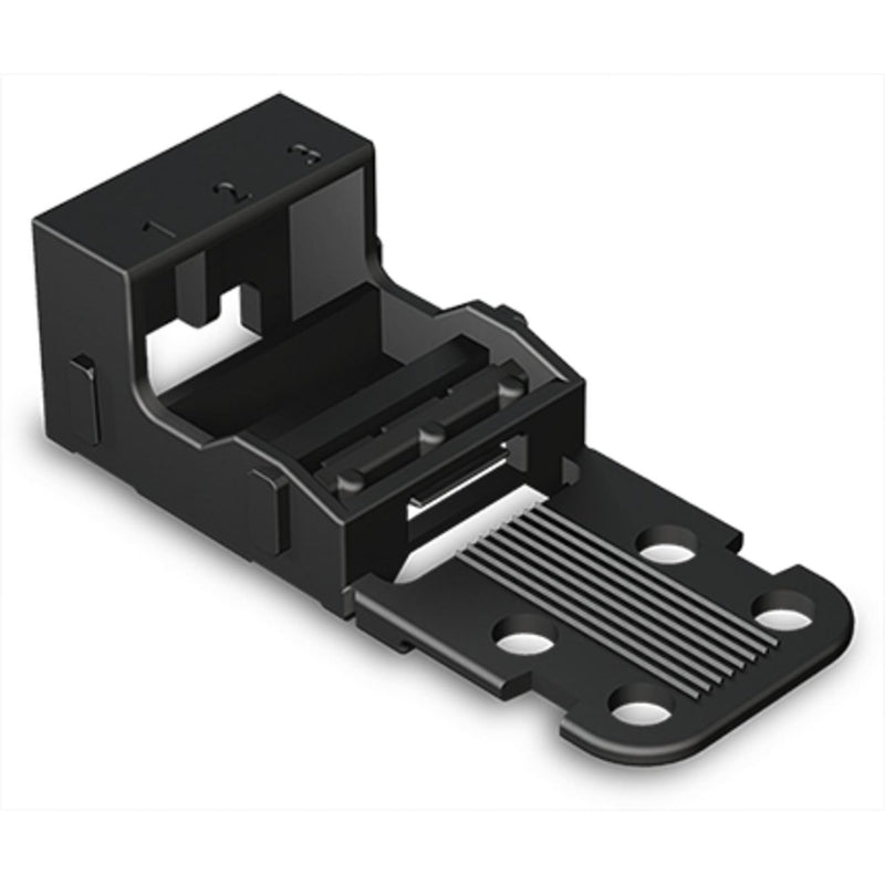 WAGO - Zubehör/Ersatzteile für Klemmen Befestigungsadapter 221-503/000-004 f. Serie 22, sw, 3L − 10 Stück