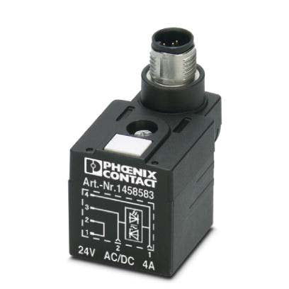 Phoenix Contact - Ventilstecker (feldkonfektionierbar) Ventilstecker SAC-4P-MS/A-1L-ZDSCO 4-polig, gerade