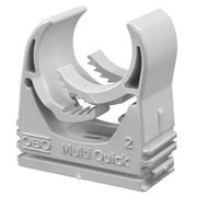 OBO Bettermann - Rohrschelle Quick-Schelle M-Quick 18-22LGR lgr,18,5-22,5mm − 100 Stück