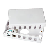 EFB-Elektronik - Kommunikationsanschlussdose Kupfer Industrie Keystone Verteilerbox ET-25174.1 Aufputz 6/12 Port