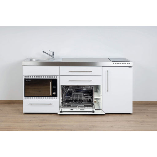 Stengel - Mini-Küche Miniküche Premiumline MPGSMOS180KSGSMKFlBr weiß