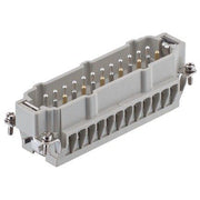 Harting - Kontakteinsatz für Rechtecksteckverbinder Steckverbinder-Einsatz 09330242689 Han 24E-STI-S, FE AU