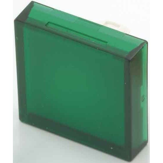 Eao - Tastenplatte für Befehls- und Meldegeräte Druckhaube grün 61-9351.5 20x20 Ks,transparent  − 1 Stück
