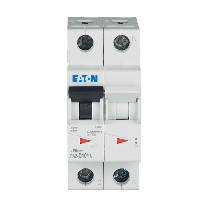 Eaton - Leitungsschutzschalter 1p. FAZ-D10/1N 10A Charakt.: D