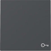 Gira - Abdeckung/Bedienelement für Installationsschalterprogramme Wippe Symb. Tür 328728 Anthrazit