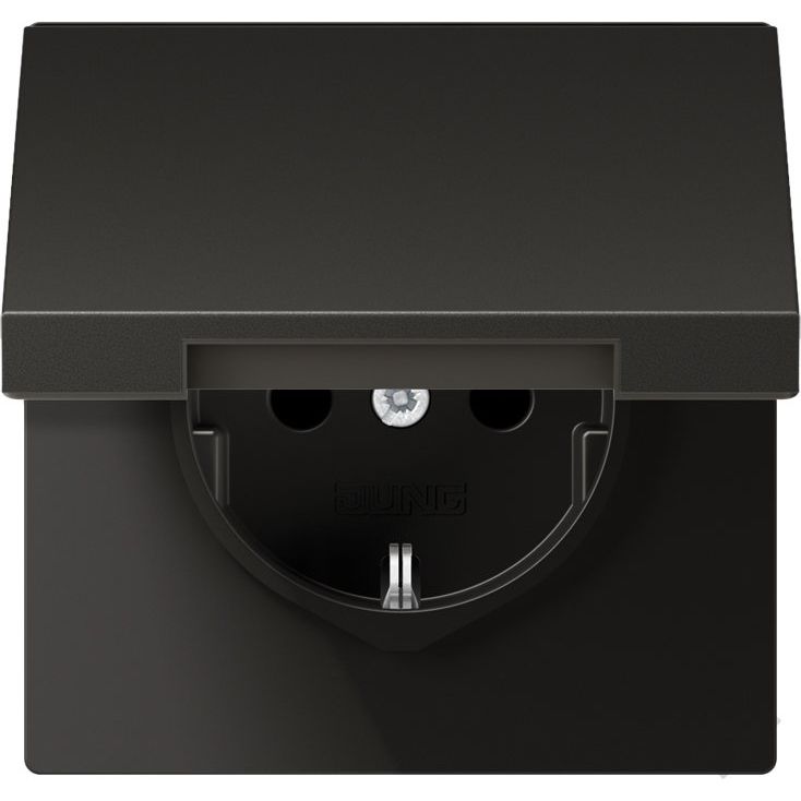 Jung - Steckdose SCHUKO Steckdose AL 1521 KL AN 16A 250V, anthrazit