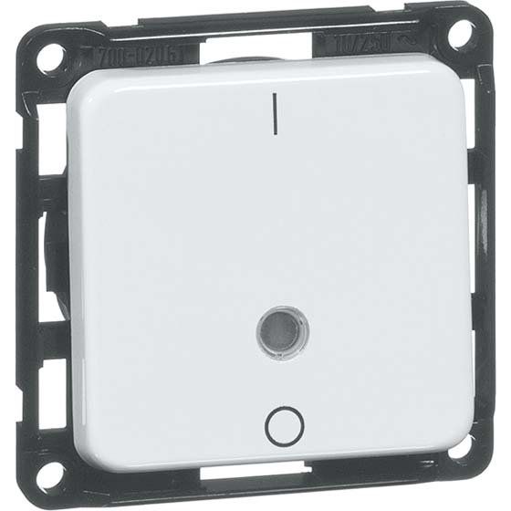 Peha - Installationsschalter Ausschalter rws Kontrolll. D 712.02 GLK 10A 250V 2-pol