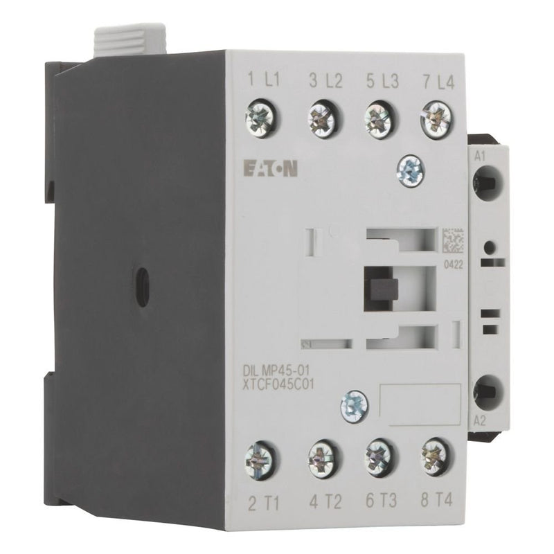 Eaton - Leistungsschütz zum Schalten von Wechselstrom Leistungsschütz DILMP45-01 #118914 45A,230V50/240V60HZ