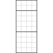 Siedle&Söhne - Montageelement für Türstation Briefkasten-Gehäuse AP BGA 611-4/10-0 W ws