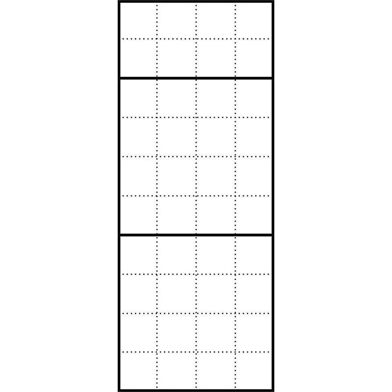 Siedle&Söhne - Montageelement für Türstation Briefkasten-Gehäuse AP BGA 611-4/10-0 W ws